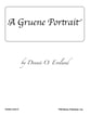 A Gruene Portrait Concert Band sheet music cover